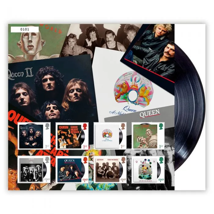 Gr. Britain 2020 Queen music Fansheet 1 the albums postfrisch/mnh