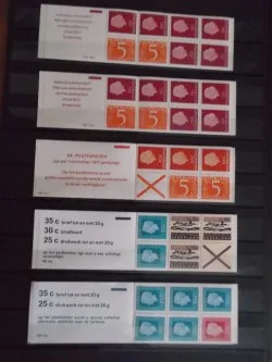 Special Offer Netherlands 18 different stamp booklets cat. value €187.00