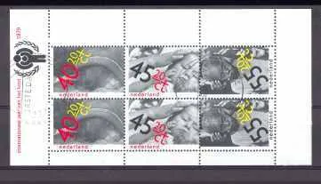1190 Kinderzegels 1979 blok gestempeld