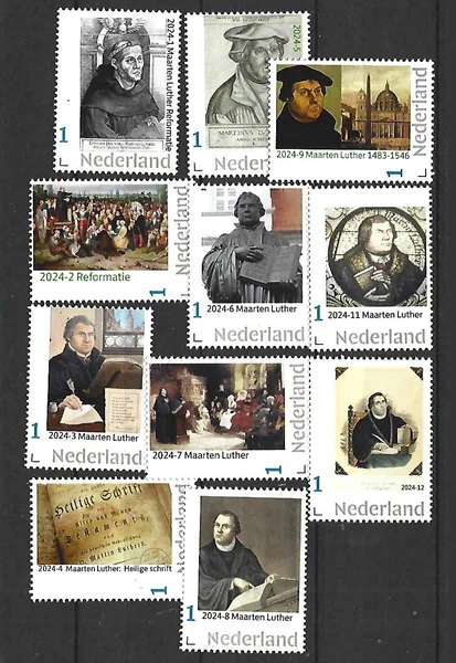 Netherlands 2024 Martin Luther Reformation yearset MNH