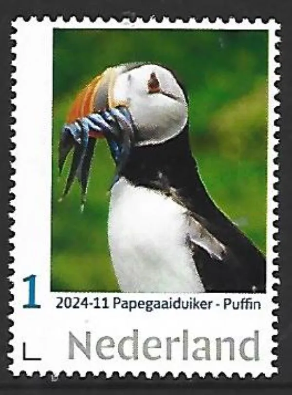 Niederlande 2024-11 Papageientaucher postfrisch/mnh