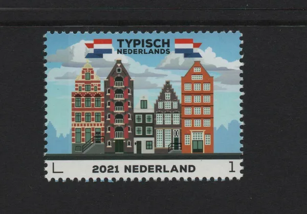 Nederland 2021 Typisch Nederl. Grachtenpanden 3923 postfris.mnh8
