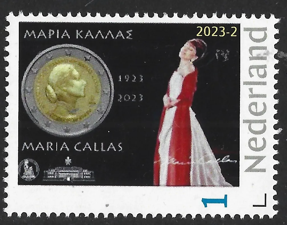 Niederlande 2023-2 Maria Callas postfrisch/mnh