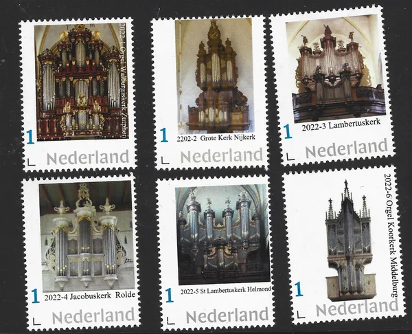 Netherlands 2022 Organ complete yearset MNH