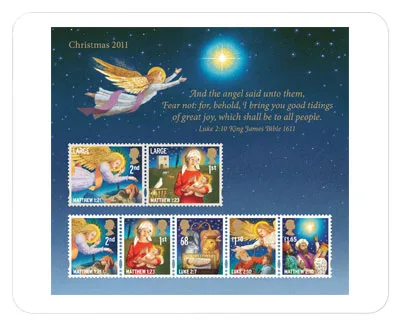 Großbritannien 2011 Weihnachten - Weihnachtsblock postfrisch/mnh