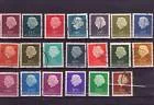 618b-634b Koningin Juliana 'en profil' Fosforcerend papier 1953-1967 gestempeld