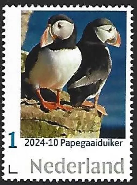 2024-10 Papegaaiduiker Puffin postfris/mnh