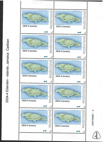 Netherlands 2024-4 Island: Jamaica Caribbean sheetlet MNH