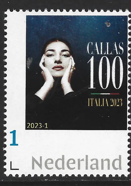 Nederland 2023-1 Maria Callas postfris/mnh