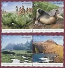 AAT 183-186 AAT Macquarie Island 2010 MNH