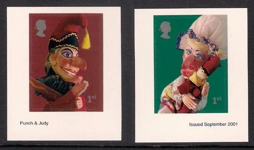 Gr.Britain 2001 Jan Klaassen - Punch & Judy zelfklevend postfris/mnh