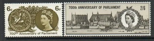 Gr. Britannien 1965 Parlament postfrisch/mnh