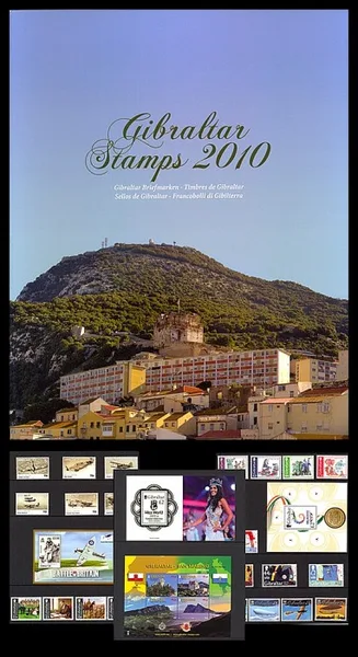 GIBRALTAR 2010 ANNUAL COLLECTION MNH