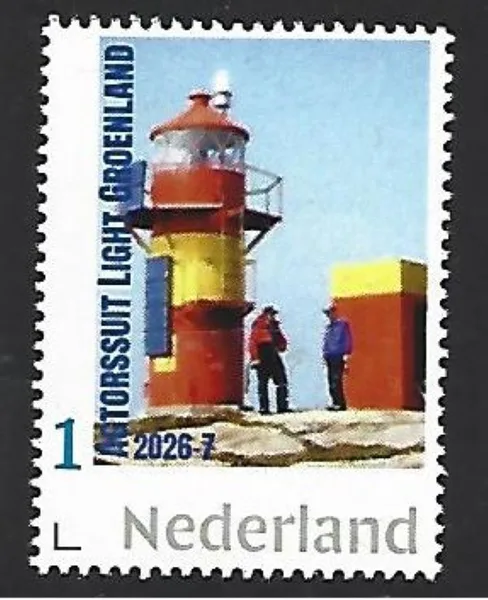 Nederland 2026-7 Vuurtoren Lighthouse Agtorssuit Light, Nuuk (Godthåb) groenland postfris/mnh