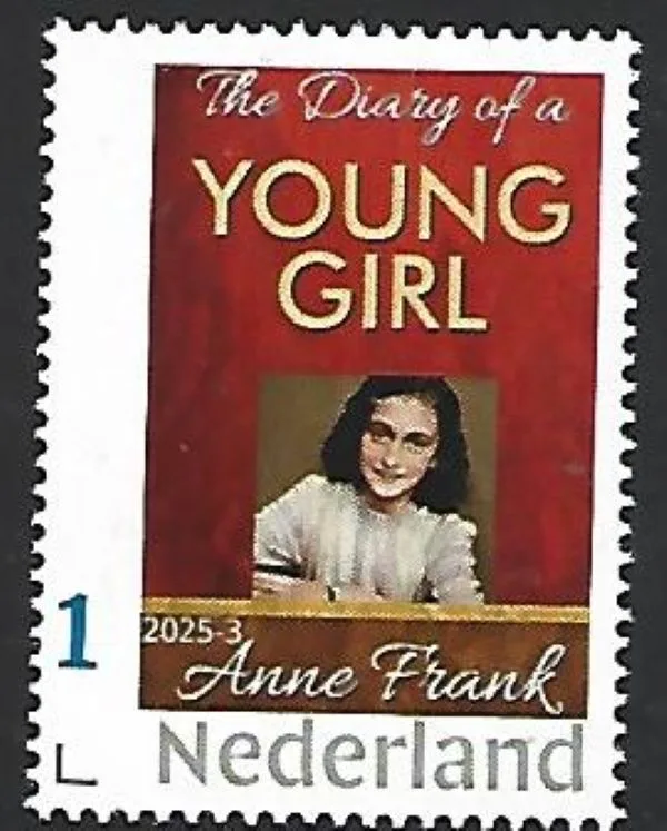 Netherlands 2025-3 Anne Frank 1929-1945 Diary MNH