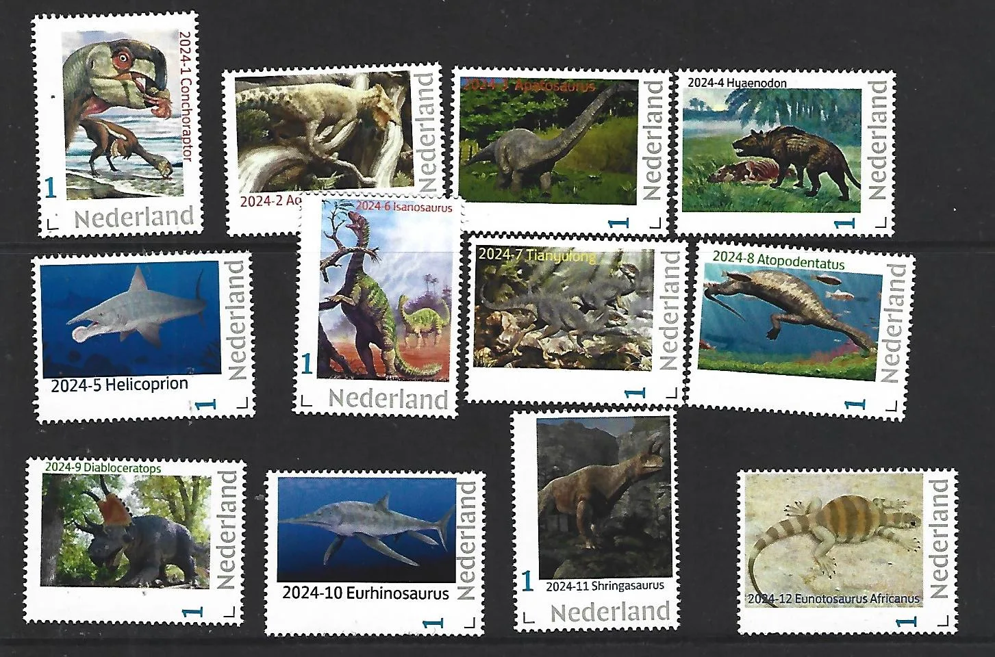 Netherlands 2024 Prehistory Yearset complete MNH