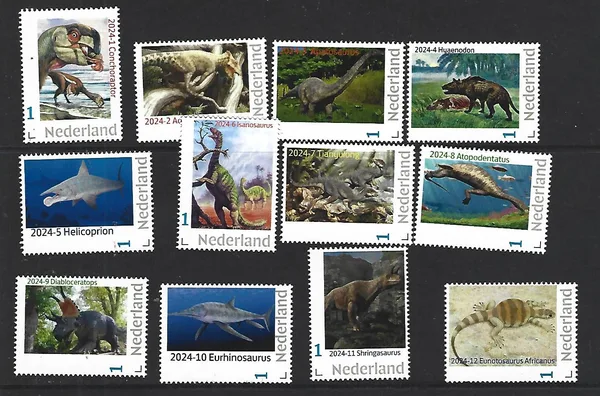 Nederland 2024 Prehistorie Prehistoric Yearset complete postfris/mnh