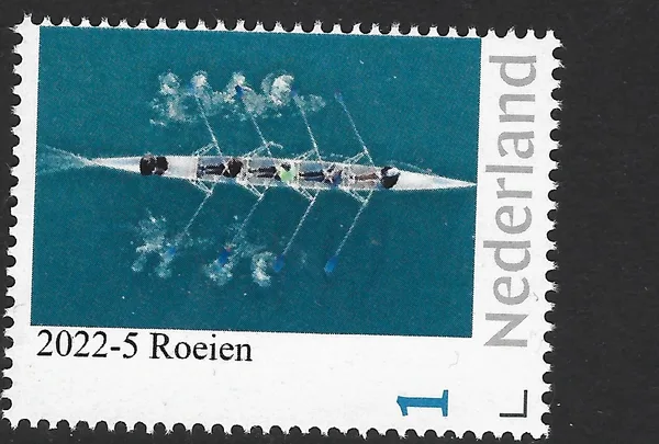 Netherlands 2022-5 Rowing double four MNH