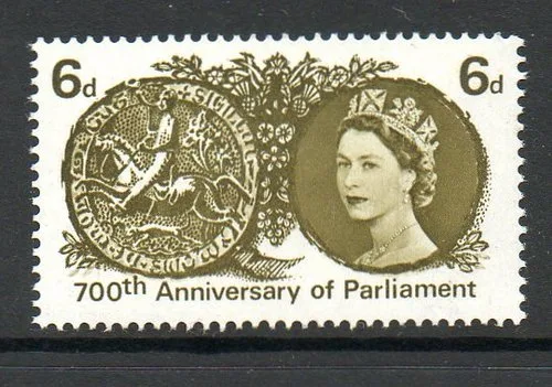 Gr. Britain 1965 Parliament PHOSPHOR postfris/mnh