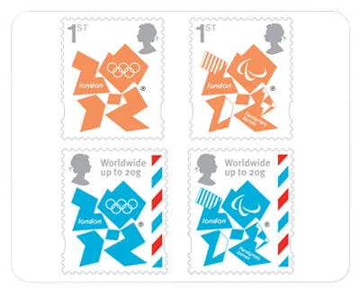 Grande-Bretagne 2012 timbres des Jeux olympiques neufs/mnh