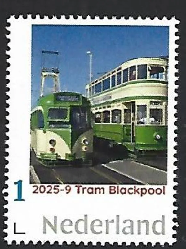 Netherlands 2025-9 Tram: Blackpool Heritage railway MNH