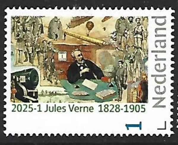Nederland 2025-1 Jules Verne postfris/mnh