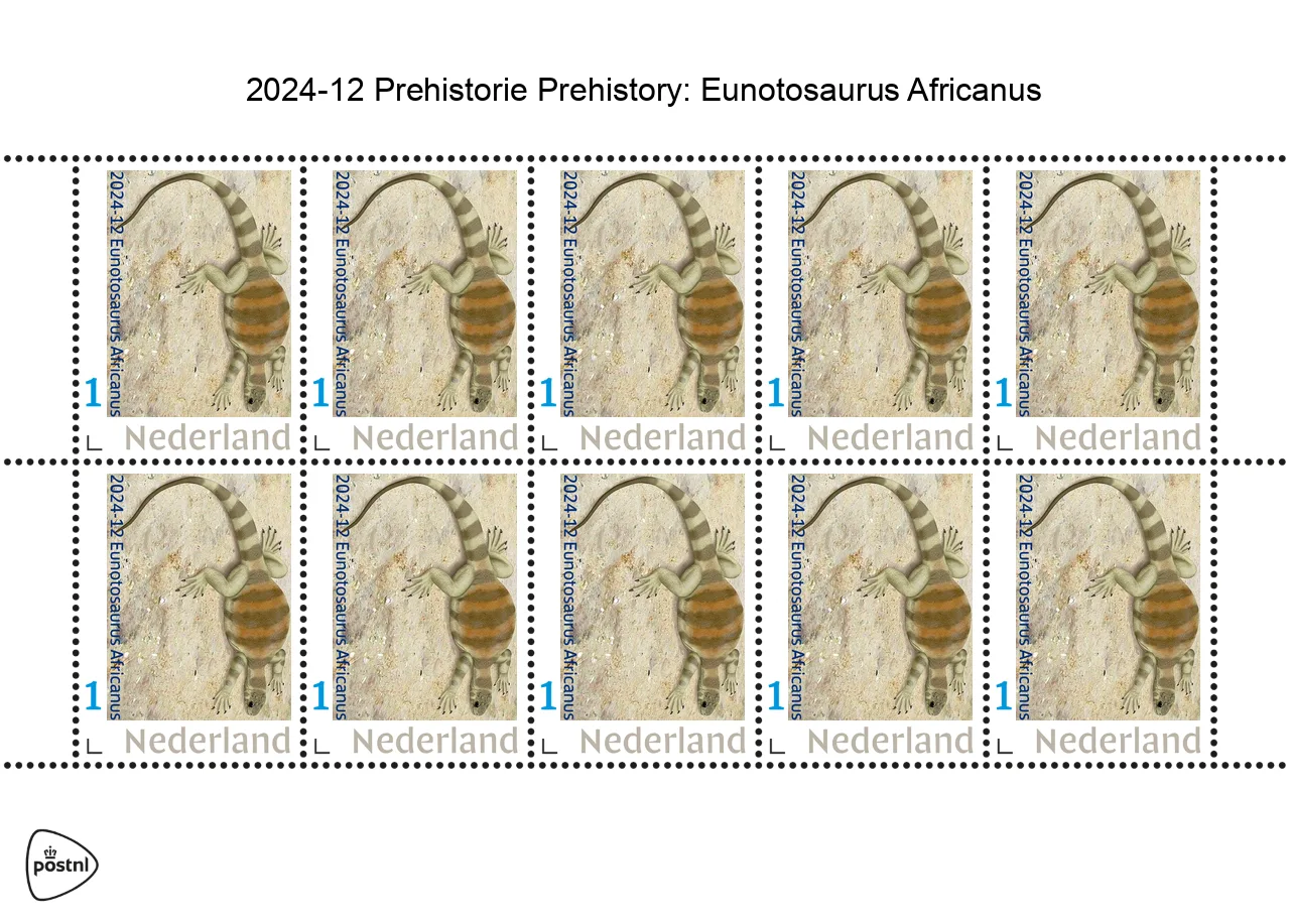 Pays-Bas 2024-12 Préhistoire Prehistoric : feuillet neuf/mnh