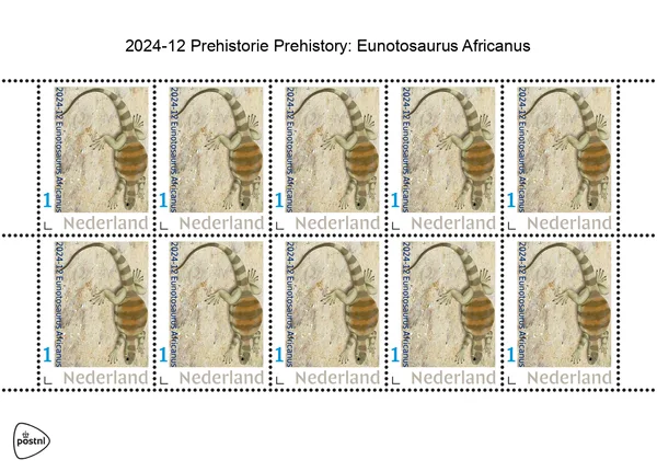 Nederland 2024-12 Prehistorie Prehistoric: sheetlet postfris/mnh