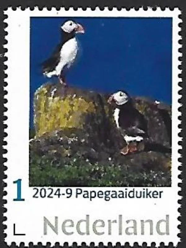 Niederlande 2023-9 Papageitaucher postfris/mnh