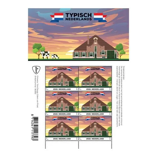 Niederlande 2021 Typisch Niederländisch Stolpboerderij V3909 postfrisch/mnh8