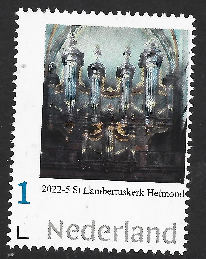 Niederlande 2022-5 Orgel St. Lambertuskerk Helmond postfrisch