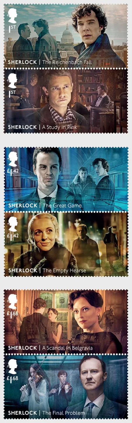 Großbritannien 2020 Sherlock Holmes postfrisch/mnh