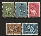 649-653 Children's Stamps 1954 used