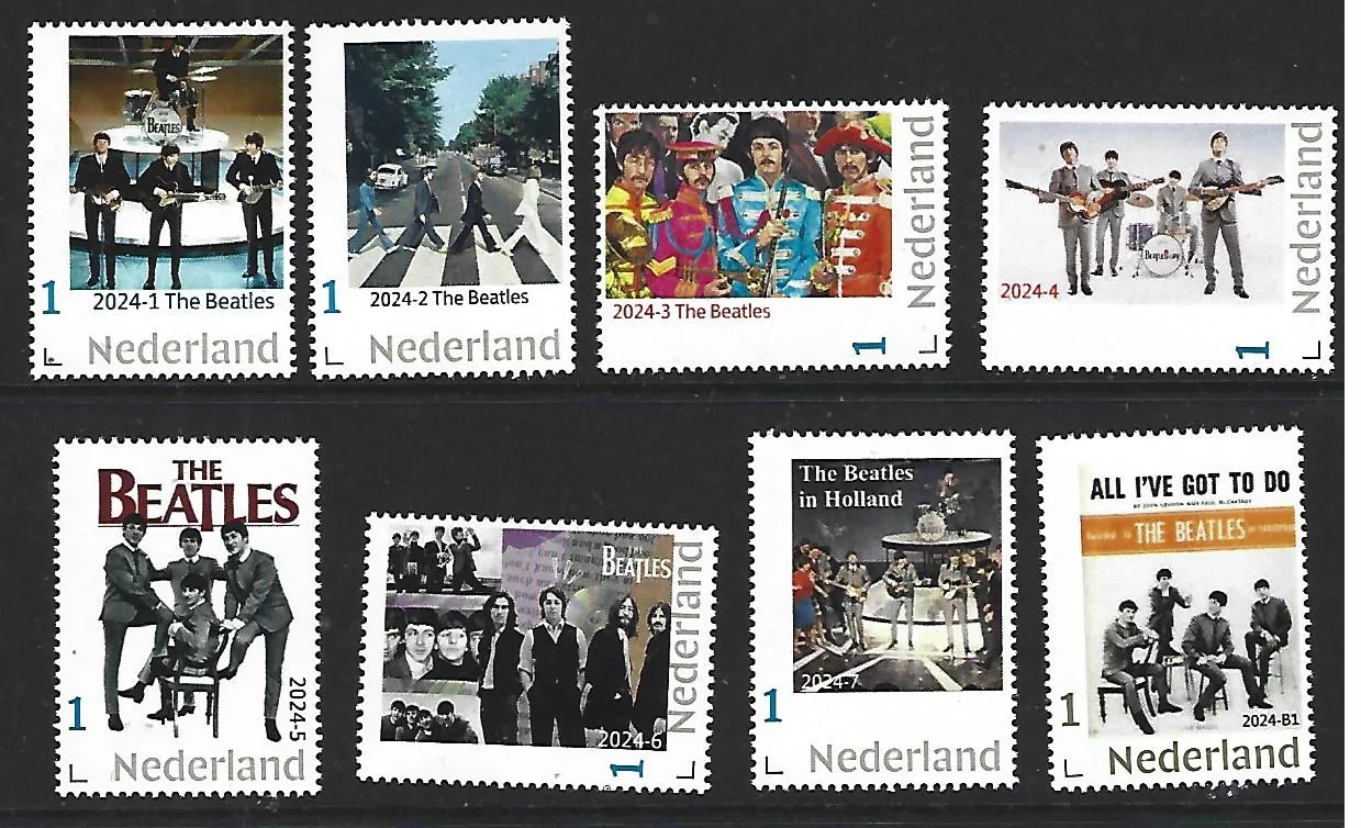 Nederland 2024 Beatles yearset complete with B1 !! postfris/mnh