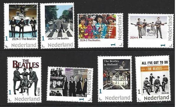 Netherlands 2024 Beatles yearset complete with B1 !! MNH