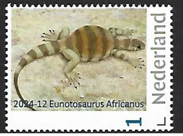 Nederland 2024-12 Prehistorie Prehistoric: Eunotosaurus Africanus postfris/mnh