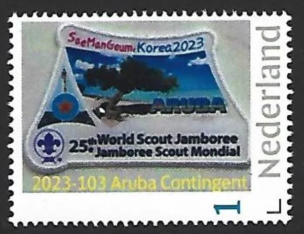 2023-103a Scouting Jamboree SeaManGeum Aruba postfris/mnh