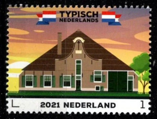 Nederland 2021 Typisch Nederl Stolpboerderij 3909 postfris.mnh8