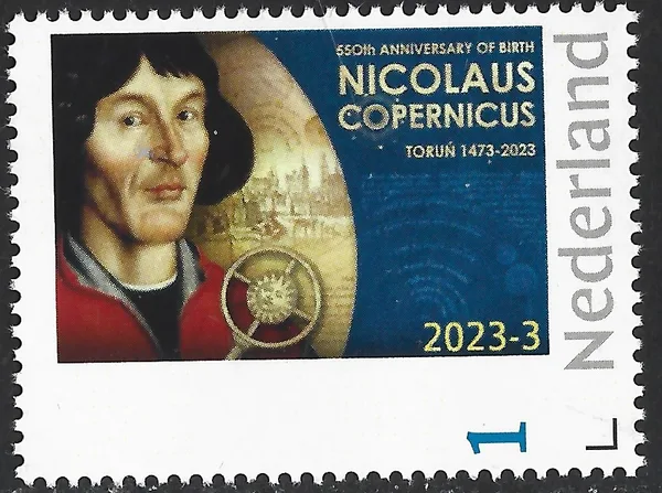 Netherlands 2023-3 Nicolaus Copernicus 550th anniversary MNH