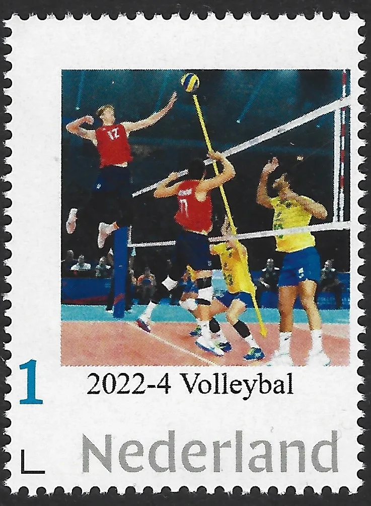 Pays-Bas 2022-4 Volleyball postfris/mnh