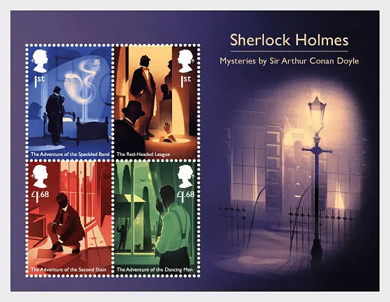 Gr. Britain 2020 Sherlock Holmes Block postfrisch/mnh