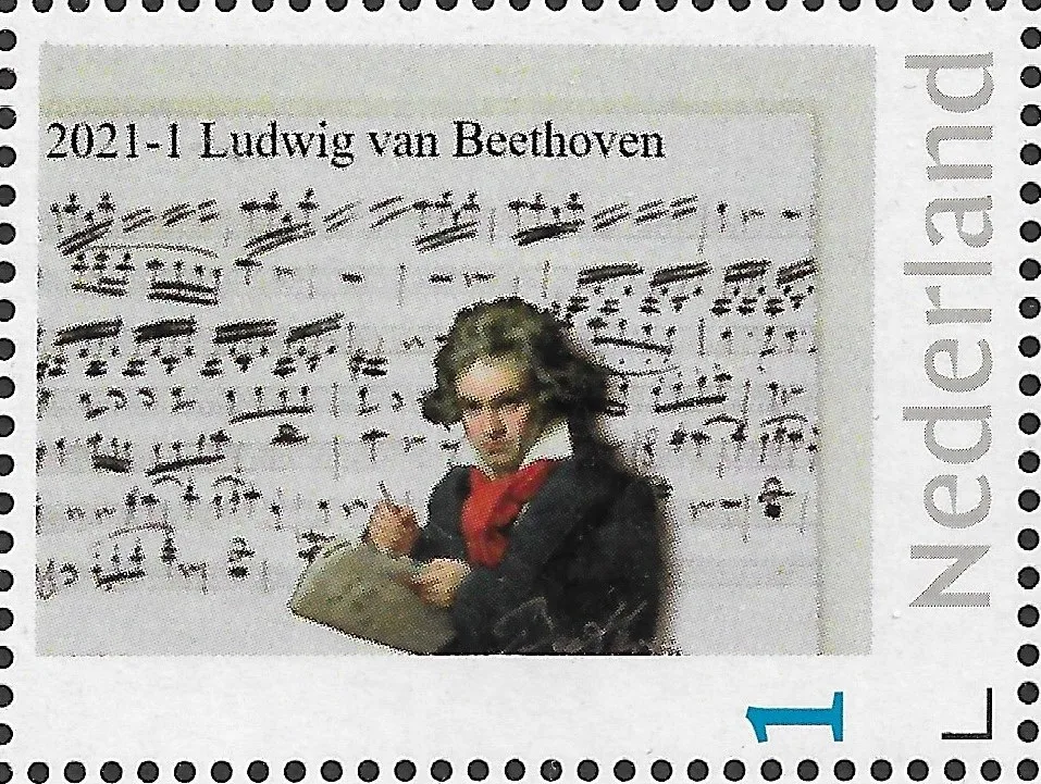 Pays-Bas 2021-1 Ludwig van Beethoven musique neuf-mnh