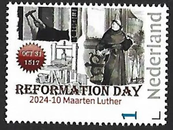 Pays-Bas 2024-10 Maarten Luther Jour de la Réforme neuf/mnh