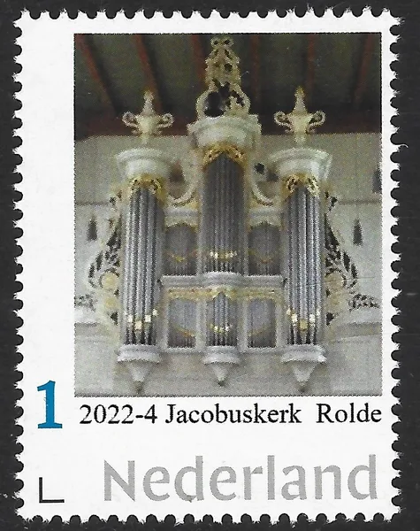 Netherlands 2022-4 Organ - Jacobuskerk Rolde MNH
