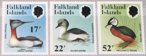 412-414 Falkland 1984 seabirds MNH