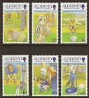 2001 Alderney Golfclub - Golfsport serie/set postfris/mnh
