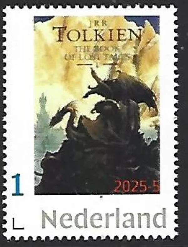 Netherlands 2025-5 JRR Tolkien Book on lost tales part1 MNH