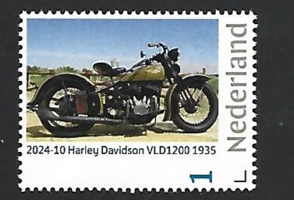 Pays-Bas 2024-10 Motocyclette : Harley Davidson VLD1200 neuf