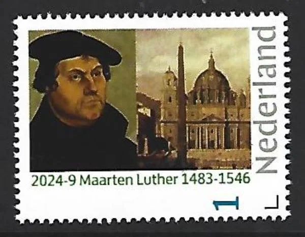 Netherlands 2024-9 Martin Luther Reformation MNH