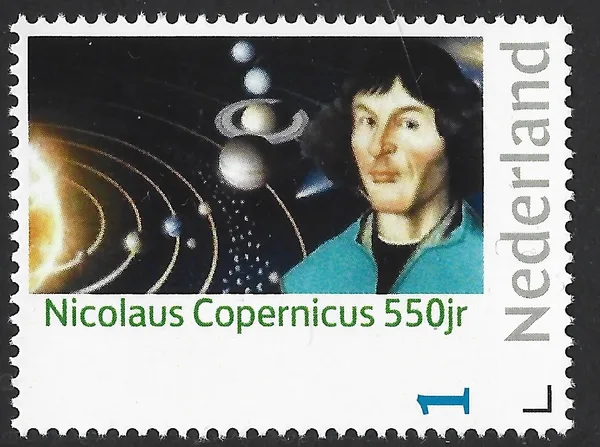 Netherlands 2023-2 Nicolaus Copernicus mathematician astronomer MNH
